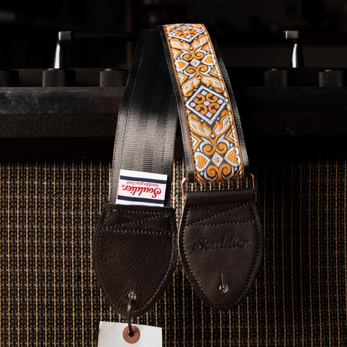 Souldier Haida Copper Gray Guitar Strap