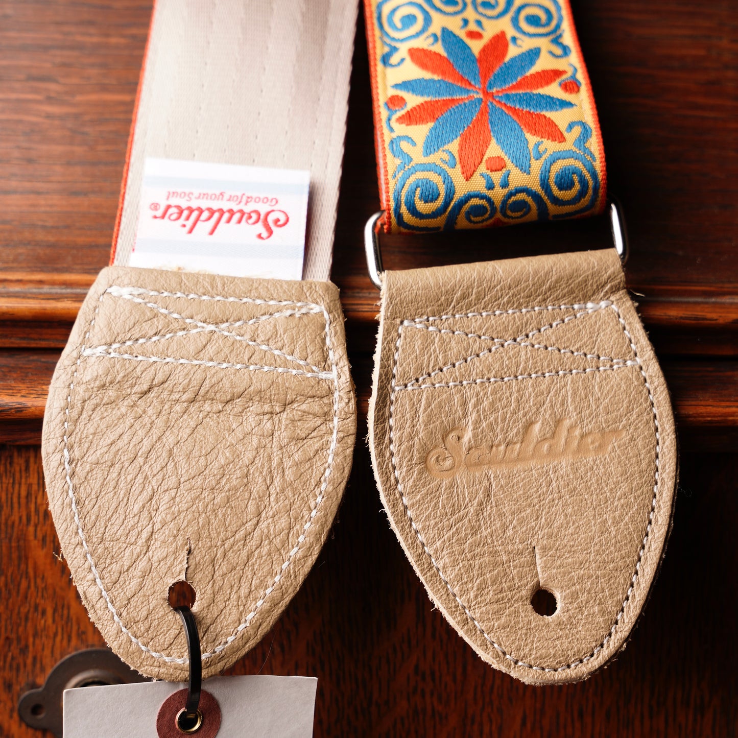 Souldier Dresden Star Mustard Guitar Strap