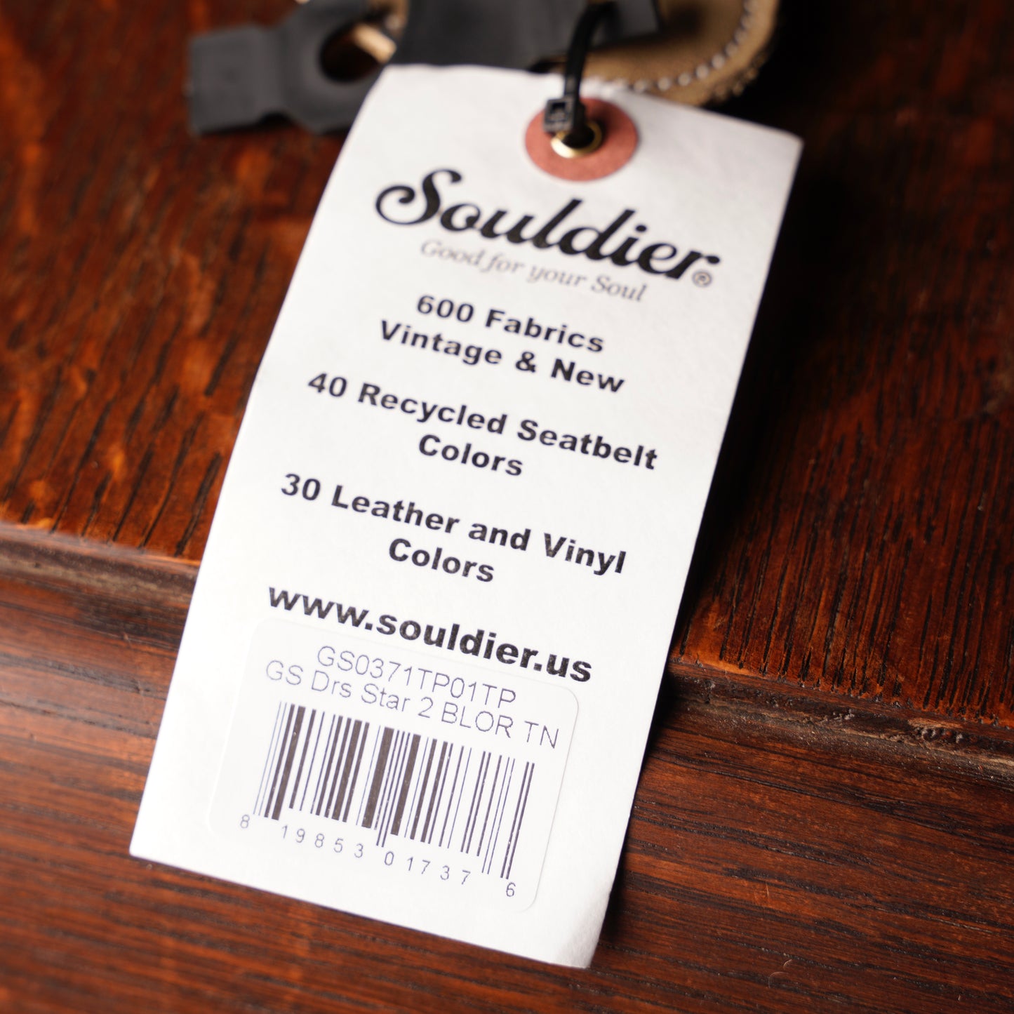 Souldier Dresden Star Mustard Guitar Strap