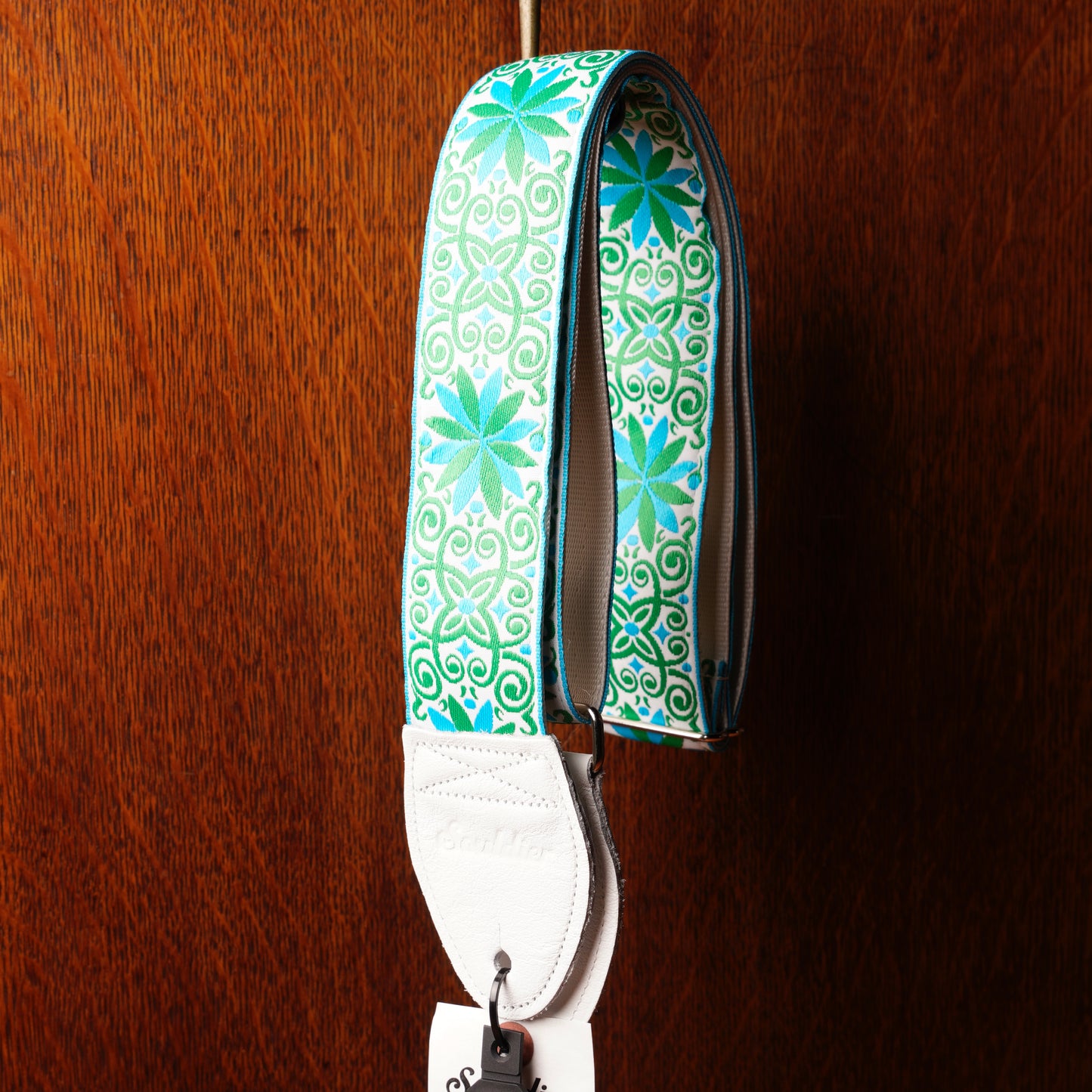 Souldier Dresden Star Miami White Blue Green Guitar Strap