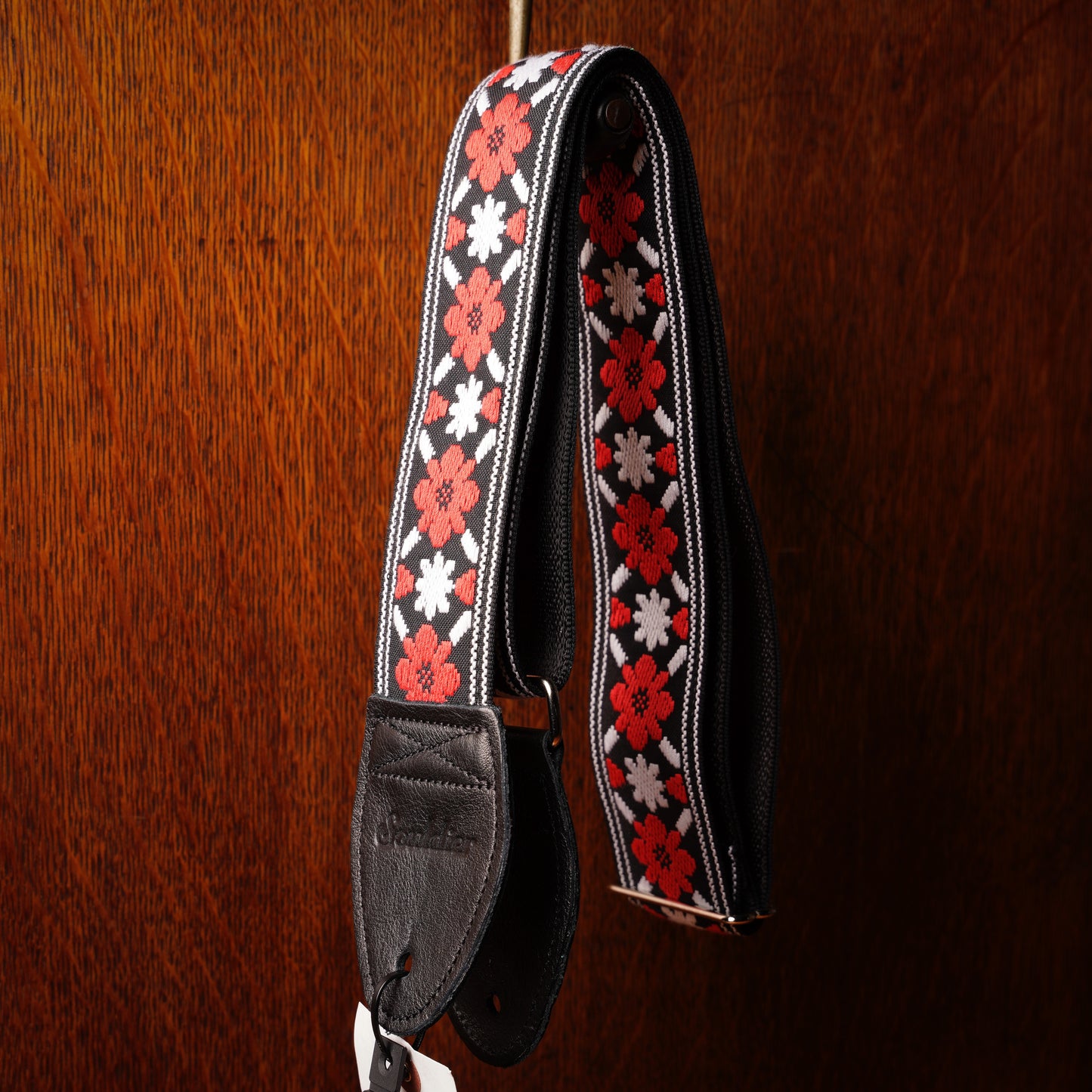 Souldier Tulip Red White Black Guitar Strap