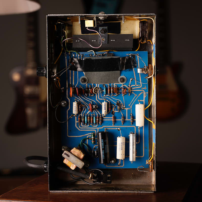 1970s Morley Tel-Ray Electronics Power Wah Boost Early Unit