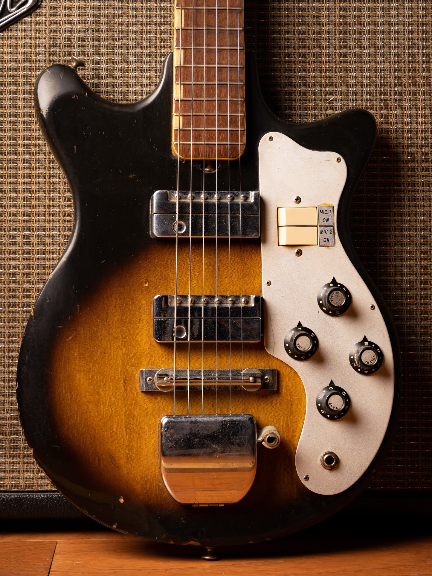 1960s Teisco MJ-2L Sunburst