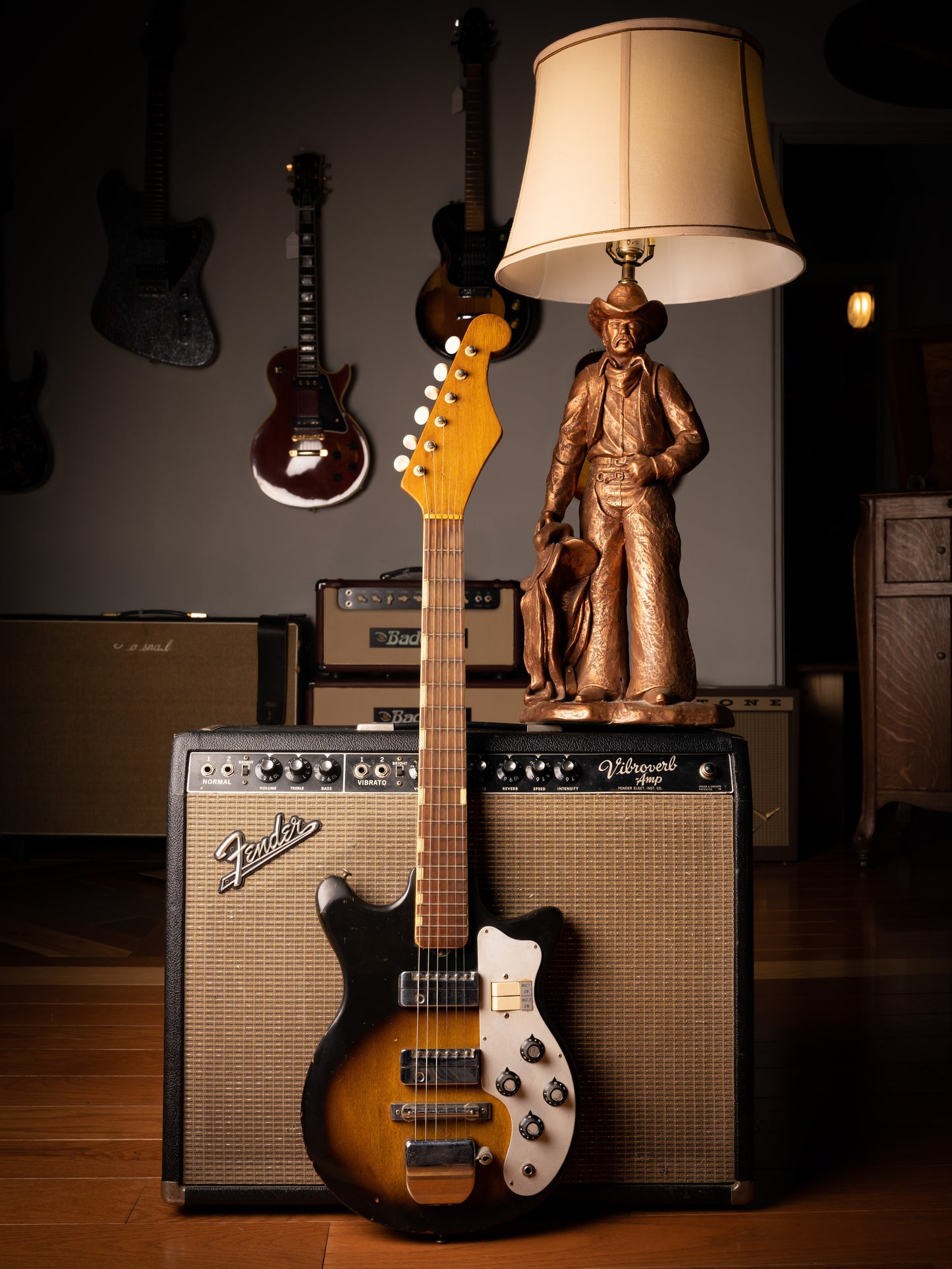 1960s Teisco MJ-2L Sunburst