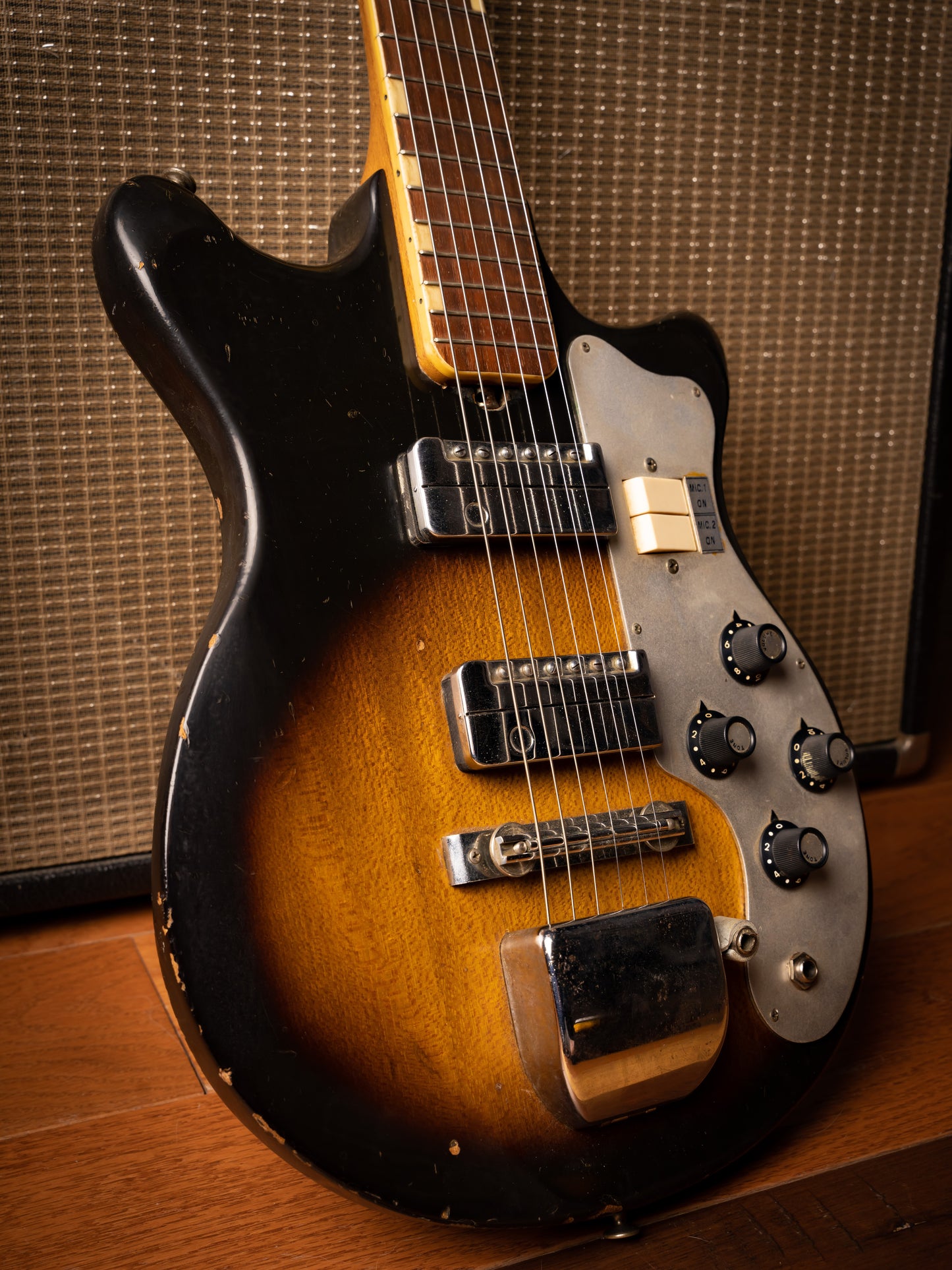 1960s Teisco MJ-2L Sunburst