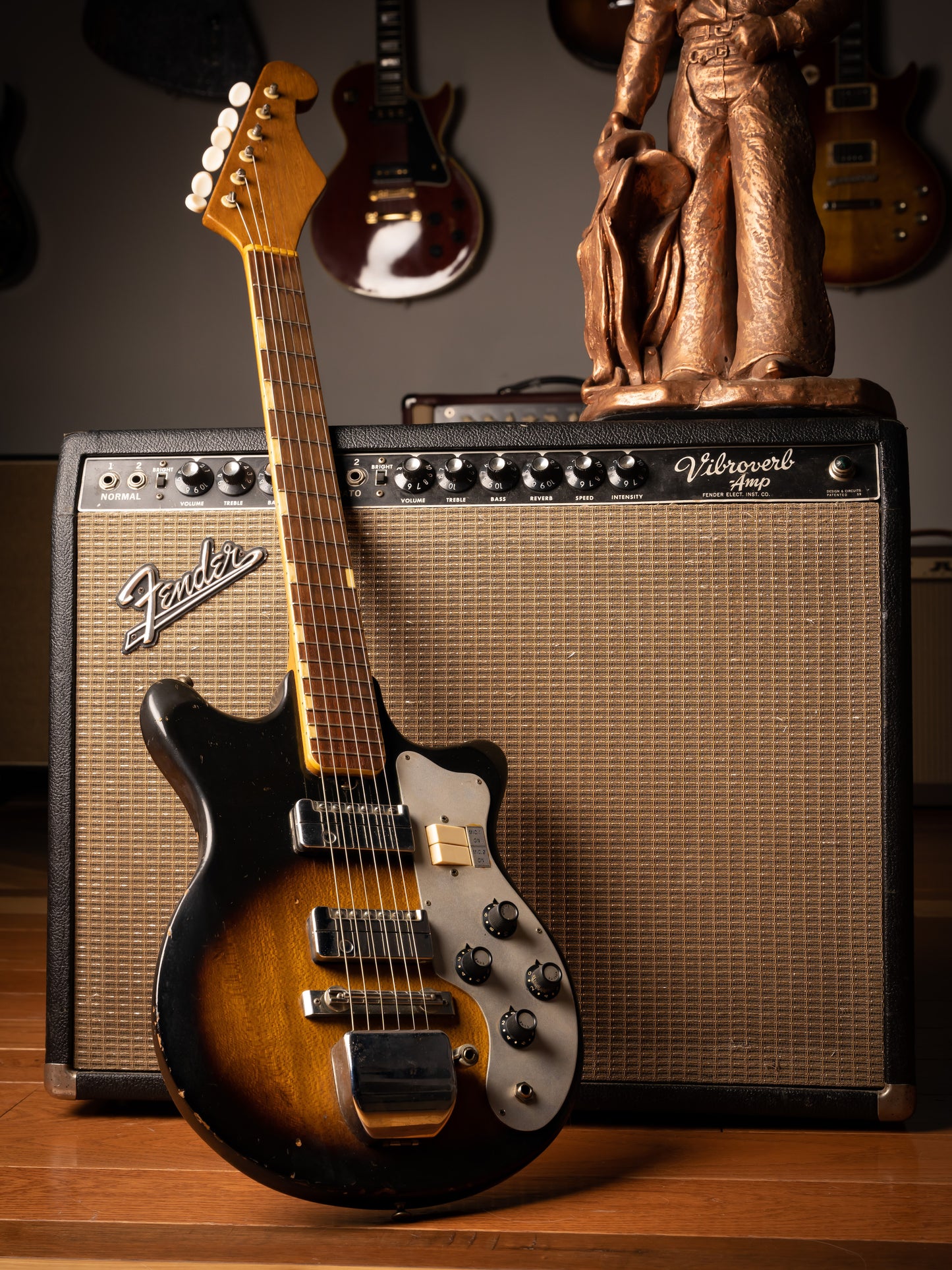 1960s Teisco MJ-2L Sunburst