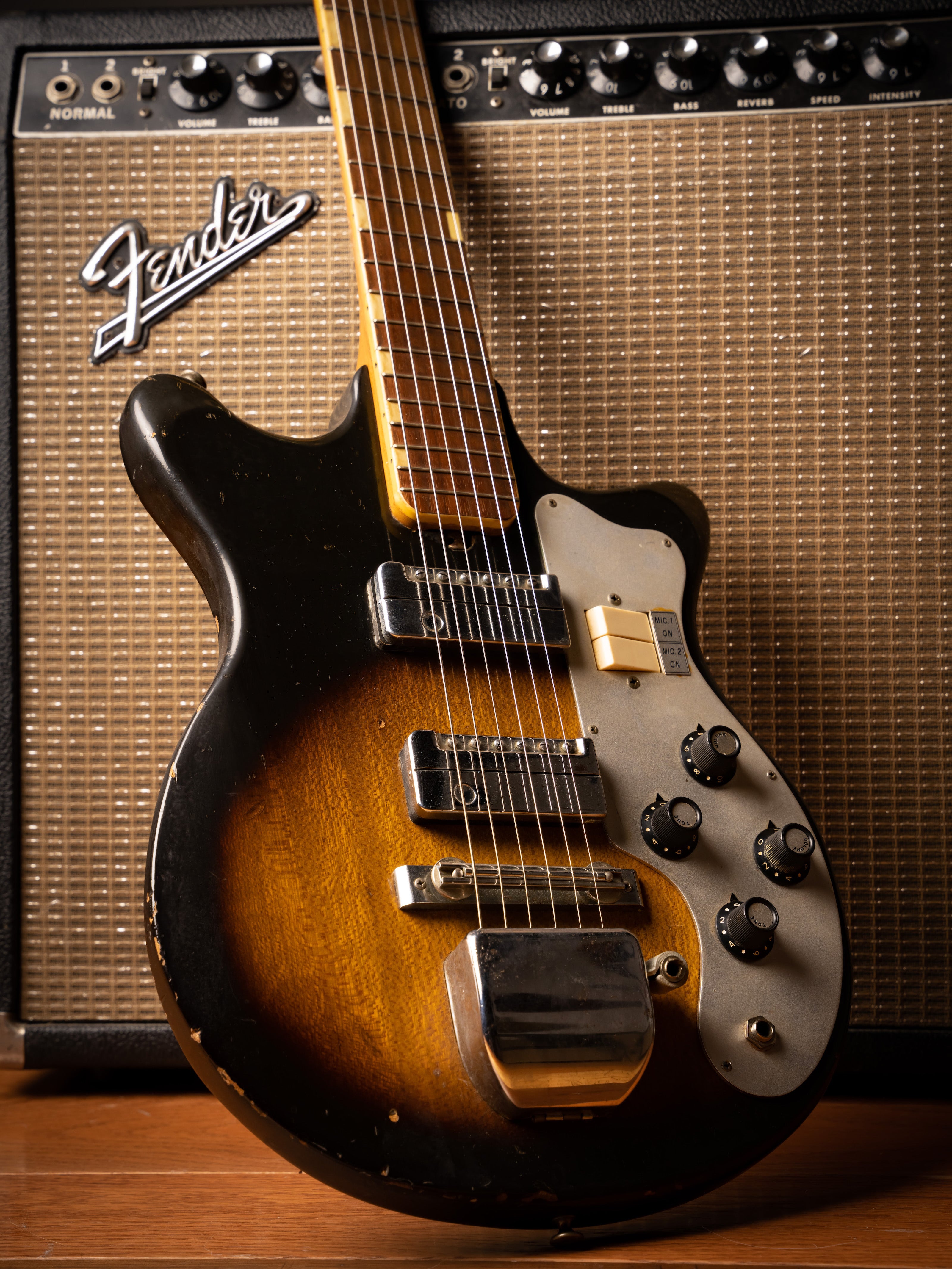 1960s Teisco MJ-2L Sunburst – The Guitar Haunt