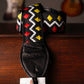 Souldier Bed In Peace Black Red Yellow Guitar Strap