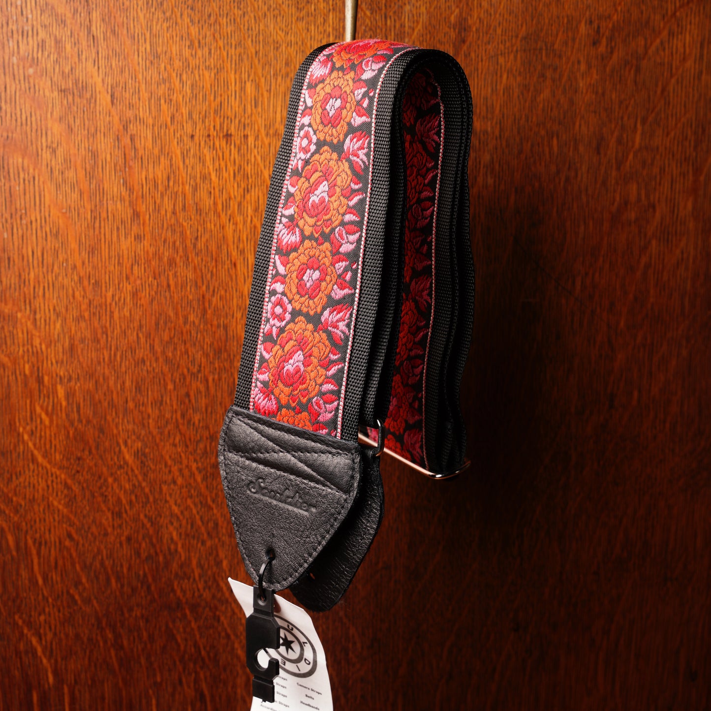 Souldier 3 inch Bass Strap Rose Red